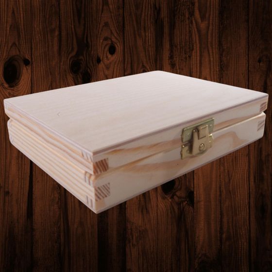 Small unfinished wooden chest discount